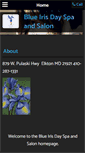 Mobile Screenshot of blueirisspa.com